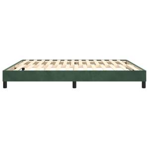 Cadre de lit 3016030-5 Vert foncé - 160 x 25 cm