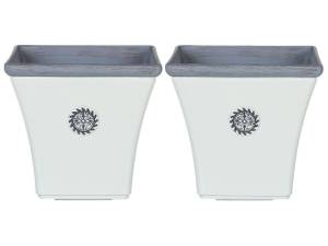 Outdoor Blumentopf ELATEIA 2-tlg Durchmesser: 43 cm - 2er Set