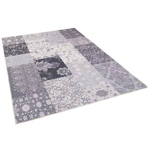 Luxus Vintage Designerteppich Patchwork Grau - Textil - 200 x 1 x 290 cm