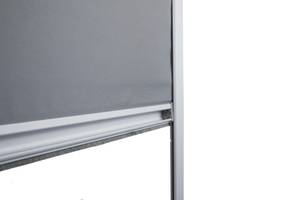 Dachfenster Rollo Grau - Metall - Kunststoff - 114 x 17 x 118 cm