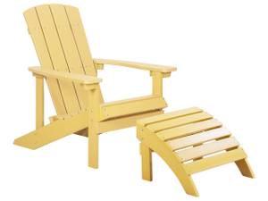 Chaise de jardin ADIRONDACK Jaune