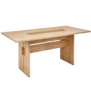 Esszimmer Valente 60-4 (7-teilig) LED Grau - Holzwerkstoff - Holzart/Dekor - 370 x 202 x 48 cm