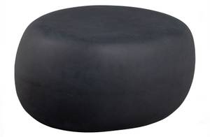 Table D'Appoint Ronde Pebble Gris - Argile - Fibres naturelles - 65 x 31 x 49 cm