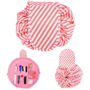 Kosmetiktasche Make Up Kulturbeutel Pink - Textil - 4 x 21 x 25 cm