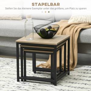 Couchtisch 839-707V00ND Braun - Holzwerkstoff - 45 x 44 x 45 cm