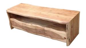 ALBERA Lowboard Braun - Massivholz - Holzart/Dekor - 146 x 46 x 50 cm