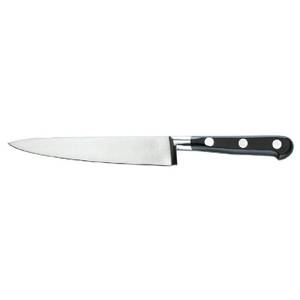 Couteau de cuisine lame forgée 15cm Noir - Métal - 1 x 1 x 26 cm