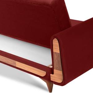 GUSTAVO Sofa 3-Sitzer Bordeaux