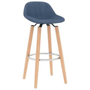 Barhocker 2er Set D1494 Blau