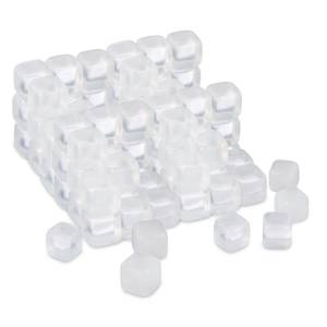 Glaçons réutilisables lot de 24 Matière plastique - 4 x 4 x 4 cm
