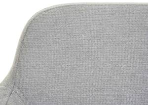 Sitzbank L13 Schwarz - Grau - Metall - Textil - 133 x 77 x 56 cm
