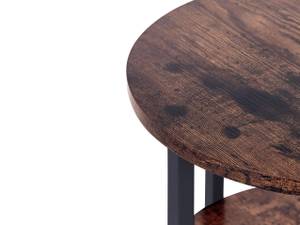 Table d'appoint TOLAR Noir - Marron - Bois manufacturé - 40 x 60 x 40 cm