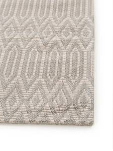 Waschbarer Baumwollteppich Grau - Naturfaser - 150 x 1 x 230 cm