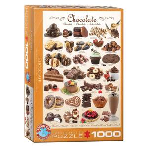 Puzzle Sweet Line Schokolade 1000 Teile Papier - 26 x 6 x 36 cm