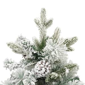 Sapin de noël Vert - Blanc - Métal - Matière plastique - 80 x 150 x 80 cm