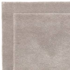 Tapis moderne laine et viscose SHINE Gris lumineux - 120 x 170 cm