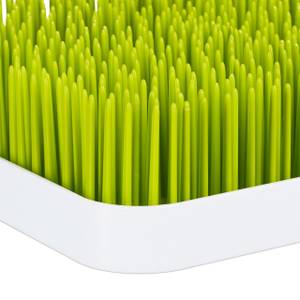 Sèche-biberons Vert - Blanc - Matière plastique - 24 x 7 x 24 cm