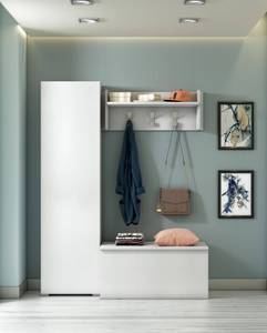 Armoire polyvalente Ddarbo Blanc