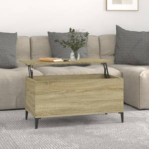 Couchtisch D599 Eiche Sonoma Dekor - Tiefe: 90 cm