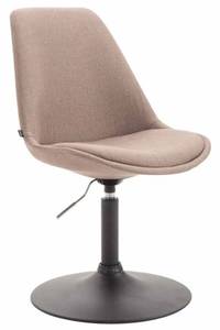 Chaise salle à manger Maverick Lot de 4 Taupe - Noir