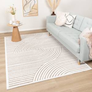 Teppich Modern Nori Curves Beige - 200 x 290 cm