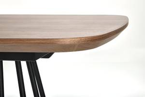 Table à manger Ewerton Marron - Bois manufacturé - 200 x 76 x 100 cm