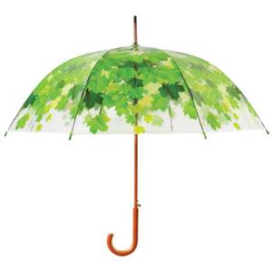 Baumkrone Regenschirm aus Metall und Hol Massivholz - 93 x 88 x 93 cm