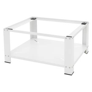 Support pour machine à laver 63x54cm Blanc - Métal - 54 x 32 x 63 cm