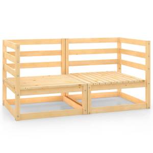 Ecksofa (2er Set) Holz