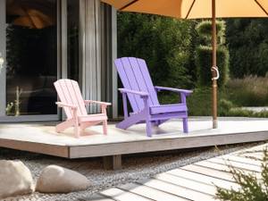 Chaise de jardin ADIRONDACK Mauve