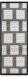 Tapis de passage Darya CMXLIV Noir - Textile - 81 x 1 x 206 cm