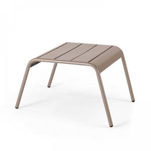 2er-Set Relaxsessel mit Hocker Palavas Taupe