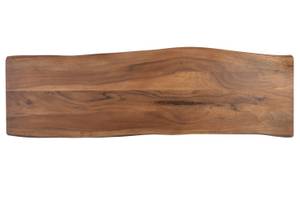 Sitzbank NOAH Braun - Massivholz - Holzart/Dekor - 120 x 47 x 42 cm