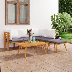 Garten-Lounge-Set Braun - Massivholz - Holzart/Dekor - 55 x 35 x 90 cm