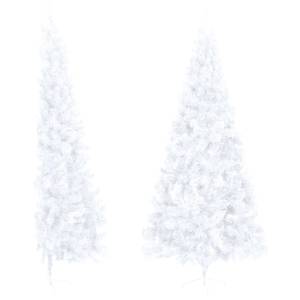 Arbre de noël artificiel moitié Blanc - 125 x 240 x 125 cm