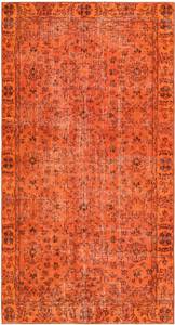 Teppich Ultra Vintage DCCXLVII Orange - Textil - 109 x 1 x 201 cm