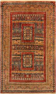 Tapis Kashkuli CLVII Marron - Textile - 102 x 1 x 169 cm