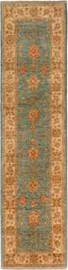 Tapis de couloir Ziegler XXXIX Vert - Textile - 61 x 1 x 248 cm