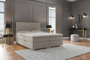 Boxspringbett PILO Beige - Breite: 140 cm - H4