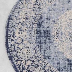 Tapis Laury Bleu - Textile - 200 x 1 x 200 cm