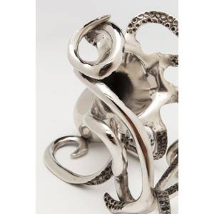 Flaschenhalter Octopus Silber - Metall