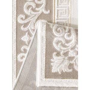 Tapis salon ASTA 120x160 marron 120 x 160 cm