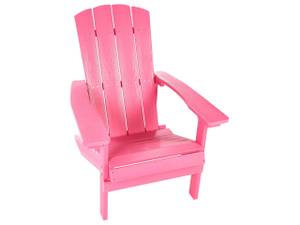 Chaise de jardin ADIRONDACK Rose foncé