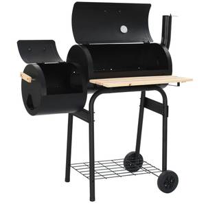 Barbecue au charbon 45365 Noir - Métal - 60 x 113 x 103 cm