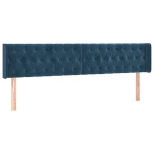 Lit à sommier tapissier 3017290-24 Bleu foncé - Largeur : 180 cm