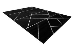 Tapis Emerald Exclusif 7543 Glamour Noir - Matière plastique - Textile - 280 x 1 x 370 cm