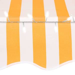 Einziehbare Markise 3000948-2 Orange - Metall - Textil - 200 x 300 x 1 cm