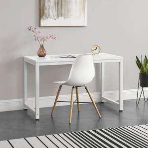 Schreibtisch Herning Weiß - Holzwerkstoff - 120 x 75 x 60 cm