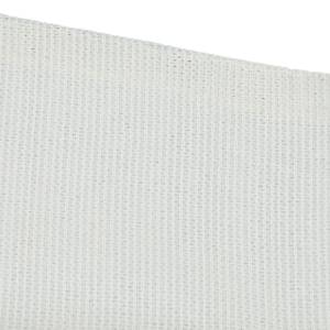 Voile d'ombrage triangulaire PE-HD blanc 400 x 345 cm