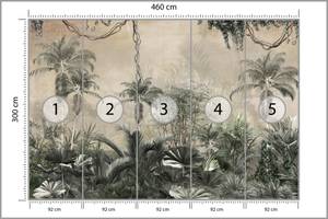 Papier Peint FORÊT Tropicales Vintage 460 x 300 x 300 cm